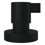 Acabamento Registro Base Docol 1/2" e 3/4" e 1" (Pequeno)  Preto Fosco Color Ice Perflex